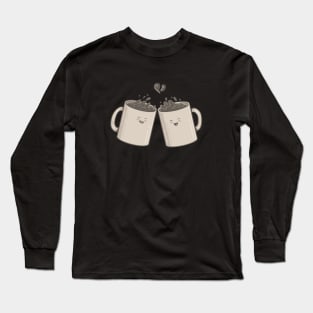 Coffee Cheers Long Sleeve T-Shirt